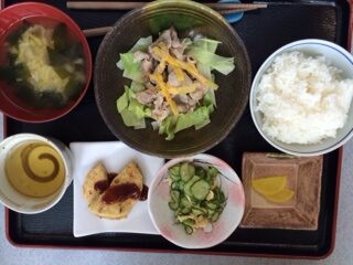 今日のお昼ご飯＠デイサービスアクア