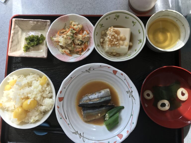 アクアお昼ご飯