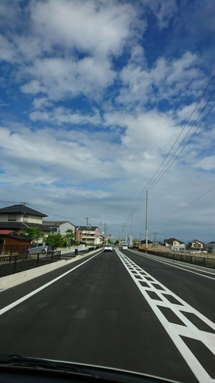 〇〇さん、道路が完成しましたよ！