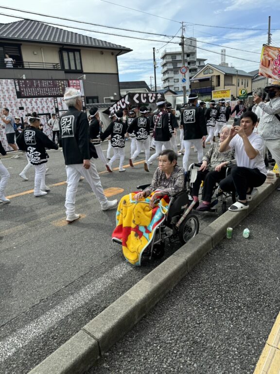 GARDENからもだんじり観覧✨