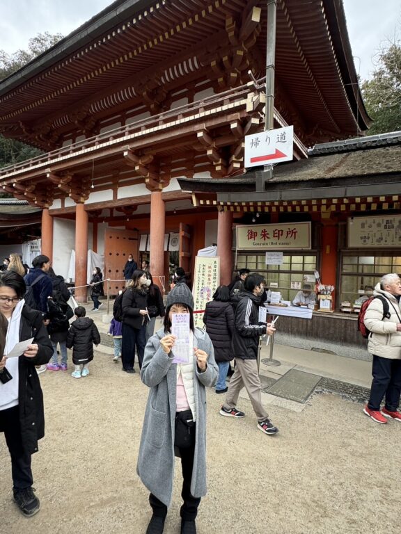 春日大社で初詣